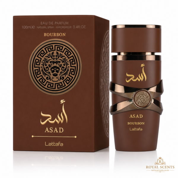 Lattafa Asad Bourbon 100ml EDP bottle