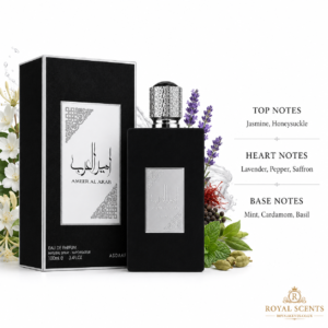 Asdaaf Ameer Al Arab fragrance notes: the spicy woody top, heart and base notes