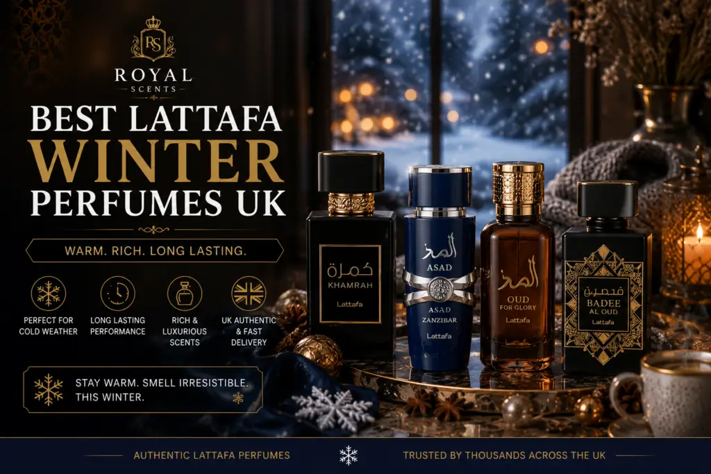 Best Lattafa Winter Perfumes UK