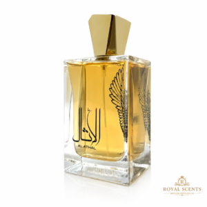 Lattafa Al Athal 100ml EDP bottle, a pineapple, jasmine and amber fragrance