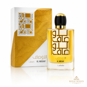 Lattafa Al Awsaaf 100ml EDP, a smoky oud and woods fragrance and Tom Ford Oud Wood alternative