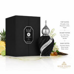 Lattafa Al Dana fragrance notes: citrus top, incense heart and woody base