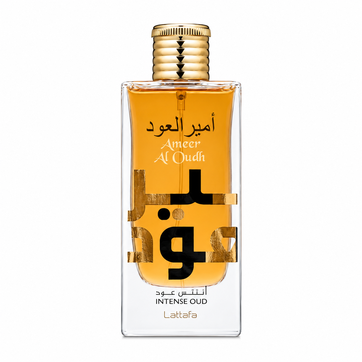 Lattafa Ameer Al Oudh Intense Oud 100ml eau de parfum bottle