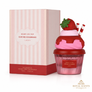 Lattafa Berry On Top 75ml EDP strawberry and cream gourmand perfume UK