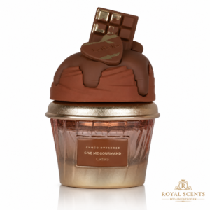 Lattafa Choco Overdose 75ml Eau de Parfum perfume bottle