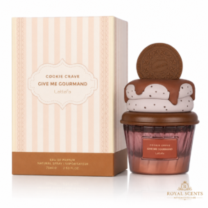 Lattafa Cookie Crave 75ml EDP cookie, milk and vanilla gourmand perfume UK