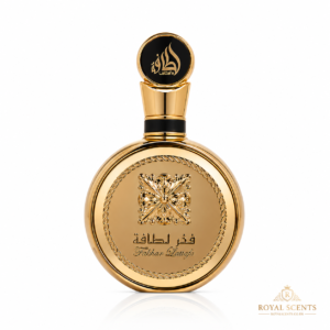 Lattafa Fakhar Extrait 100ml eau de parfum bottle from the Fakhar range