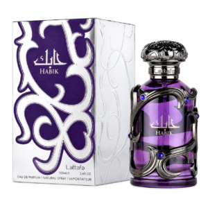 Lattafa Habik For Men eau de parfum 100ml bottle shown front-on