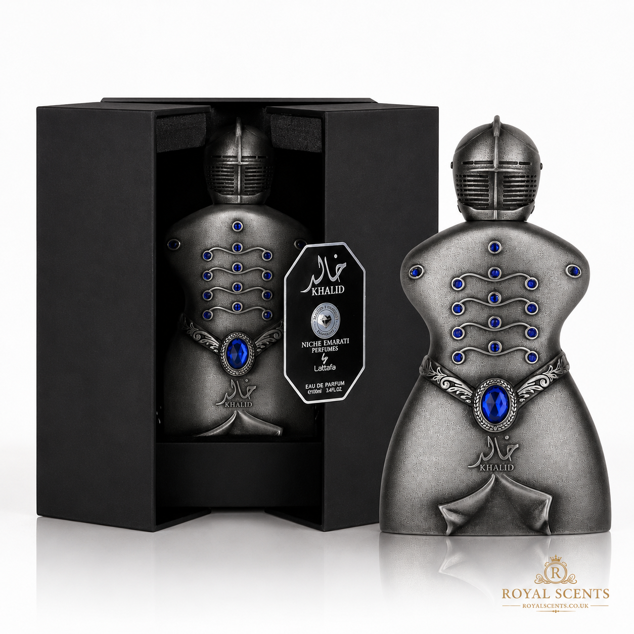 Lattafa Khalid Edp 80ml - Saffron, Leather & Oud