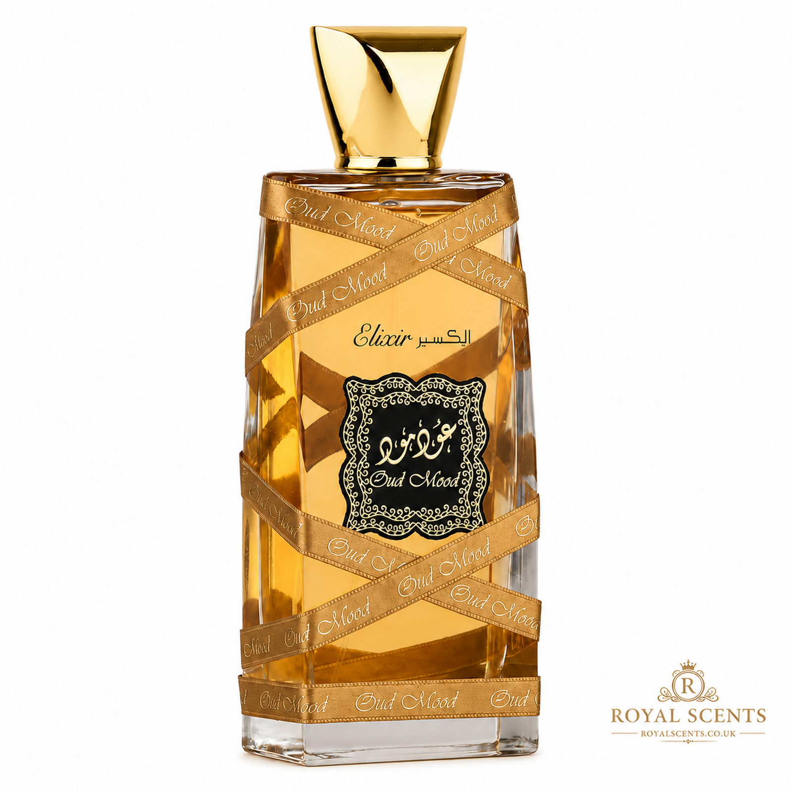 Lattafa Oud Mood Elixir 100ml EDP – Nutmeg, Oud & Leather Oriental Woody - Image 2