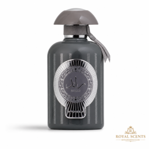 Lattafa Ra'ed Intensely 100ml eau de parfum bottle, bergamot, grapefruit and musk, a fresh fragrance